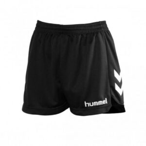 short noir avec motif blanc Hummel